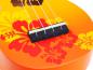 Preview: Ukulele "Hibiscus" inkl. Tasche, orange burst